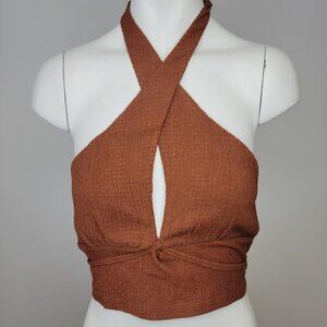 Urban  Outfitters Halter Crop Top